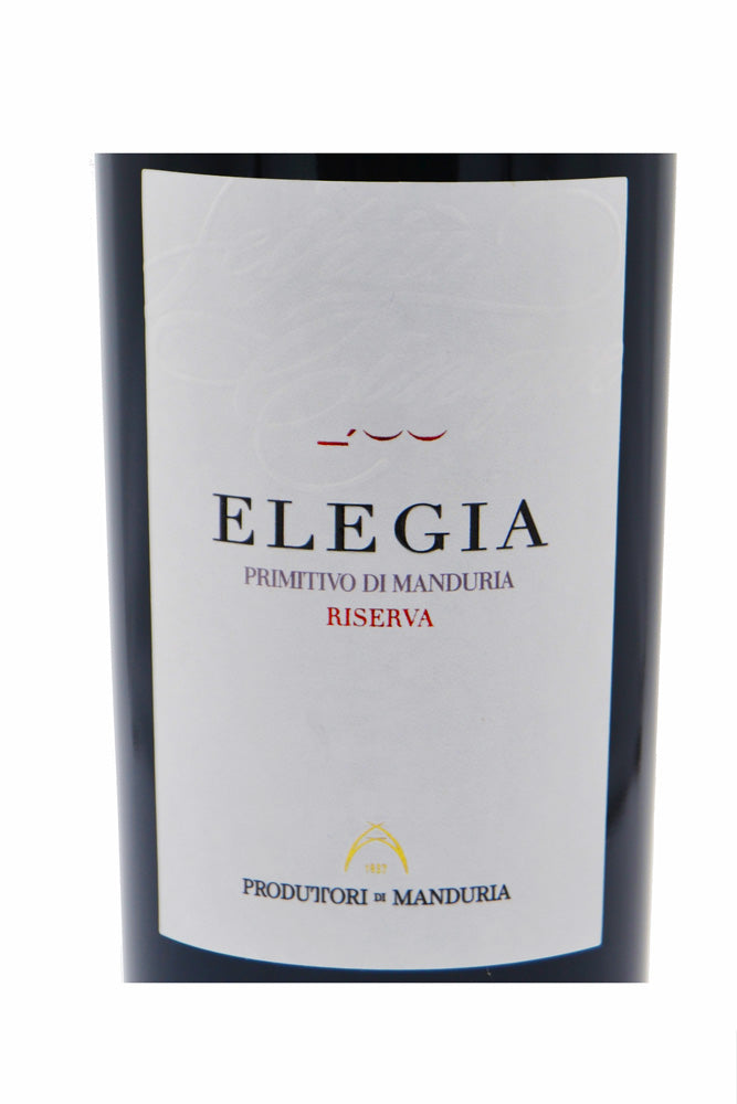 Winzer Manduria:  Elegia Primitivo di Manduria Riserva DOC